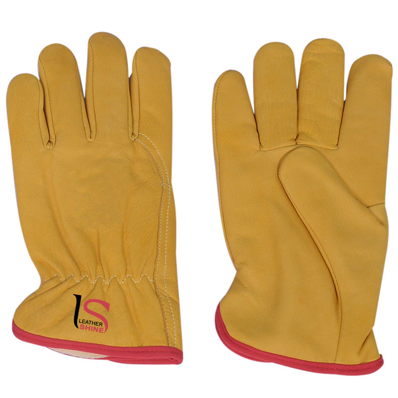 Driver Gloves in Grain Leather