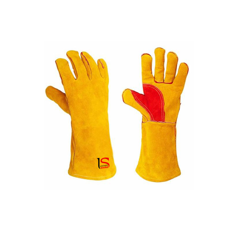 Welding Gloves Piping With Extra Plam
